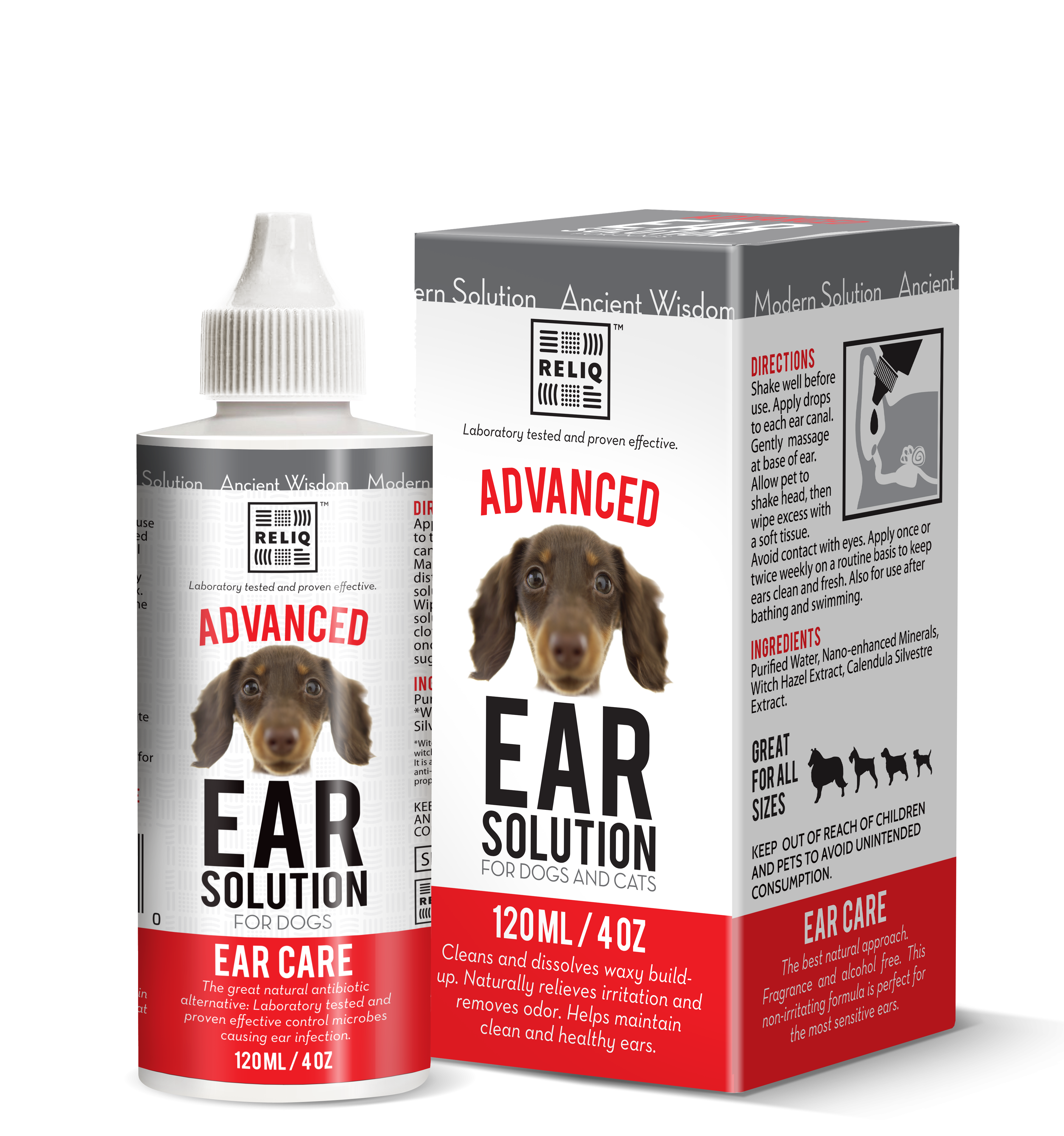 Reliq preparat do pielęgnacji uszu Advanced Ear Solution 120 ml