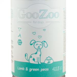 Karma GooZoo z jagnięciną i zielonym groszkiem w sosie 415 g